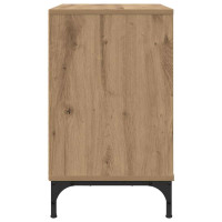 Produktbild för Sängbord med låda artisan ek 63.5 x 36 x 61 cm Konstruerat trä