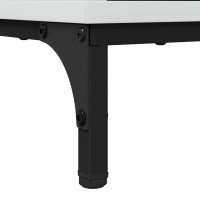 Produktbild för Nattduksbord 2 pcs Vit högglans 49 x 36 x 61 cm Konstruerat trä