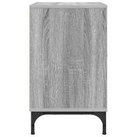 Produktbild för Nattduksbord 2 pcs Grå sonoma 49 x 36 x 61 cm Konstruerat trä