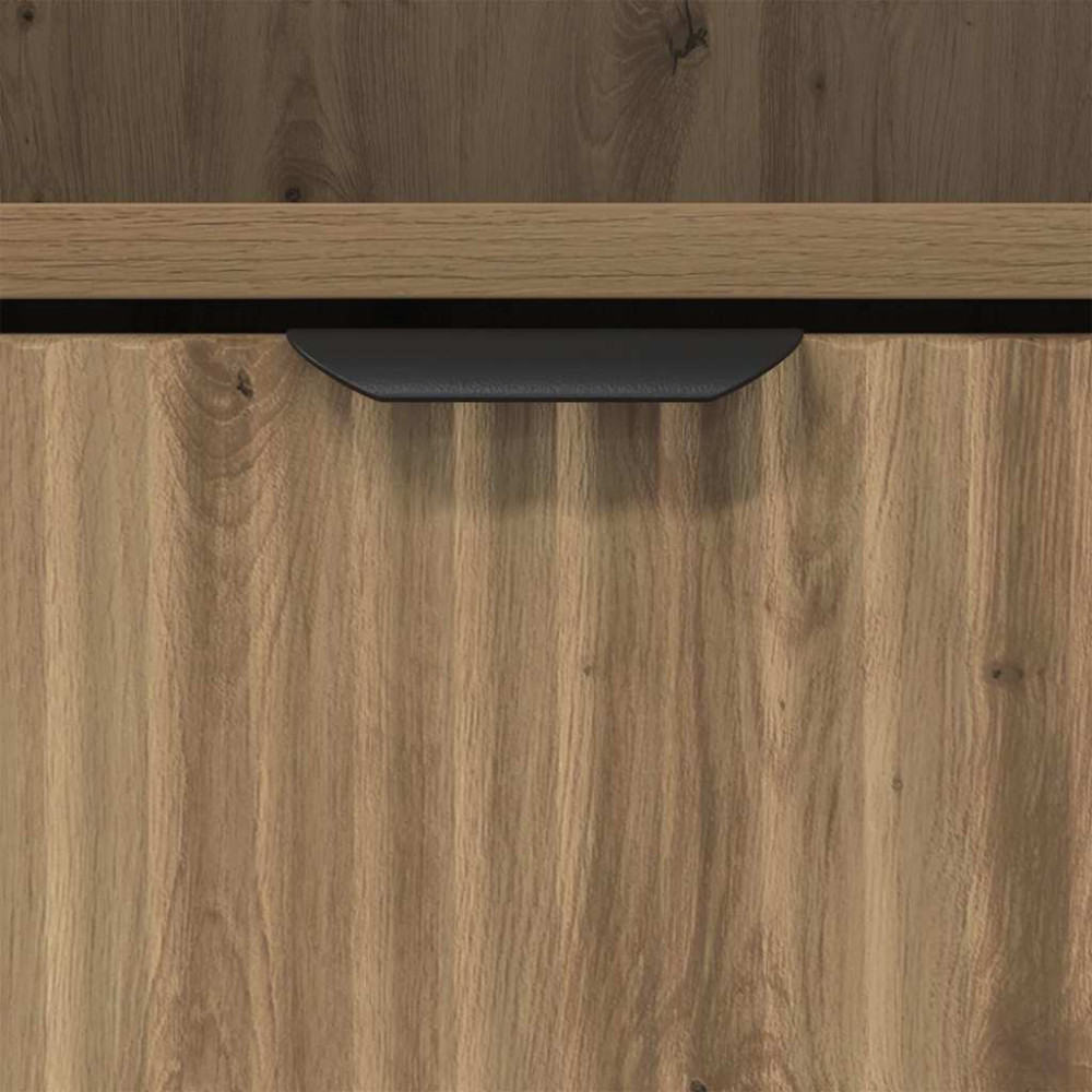 Produktbild för Nattduksbord 2 pcs artisan ek 49 x 36 x 61 cm Konstruerat trä