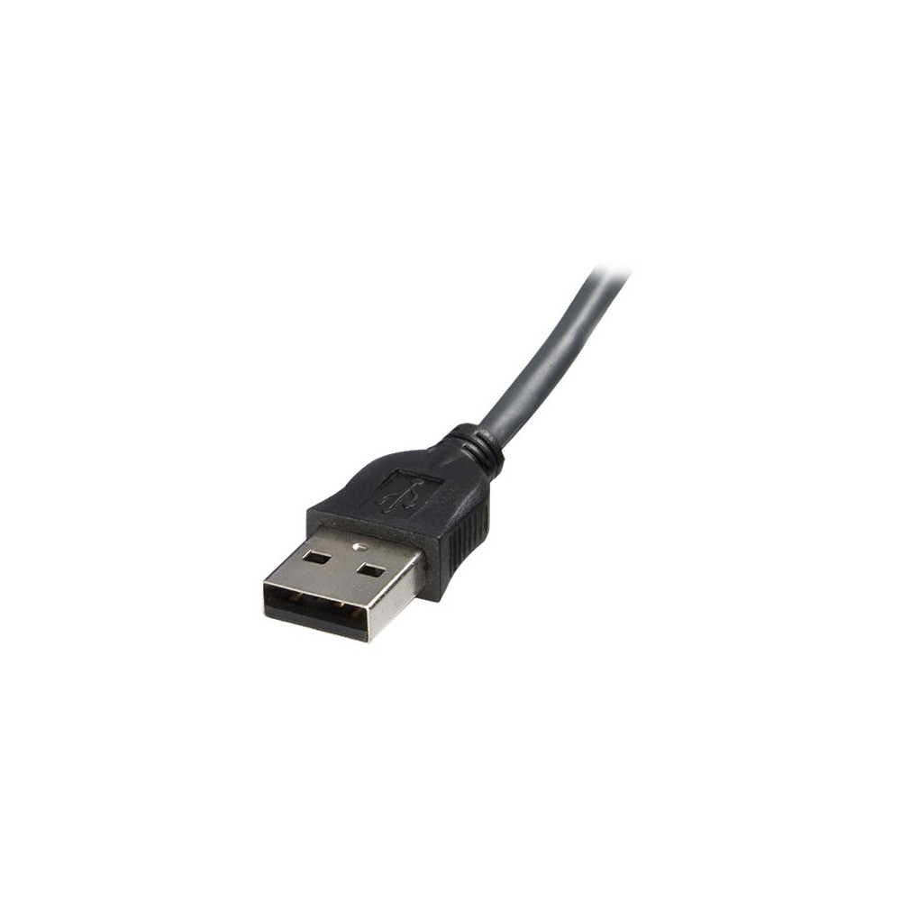 Produktbild för StarTech.com 6 ft Ultra-Thin USB VGA 2-in-1 KVM Cable (SVUSBVGA6) - tangentbords-/video-/muskabel - 1.8 m