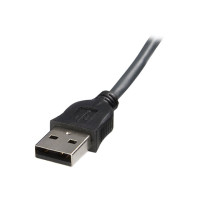 Produktbild för StarTech.com 6 ft Ultra-Thin USB VGA 2-in-1 KVM Cable (SVUSBVGA6) - tangentbords-/video-/muskabel - 1.8 m