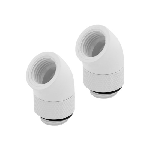 Corsair CORSAIR Hydro X Series 45° Rotary Adapter - inpassning till vätskekylsystem