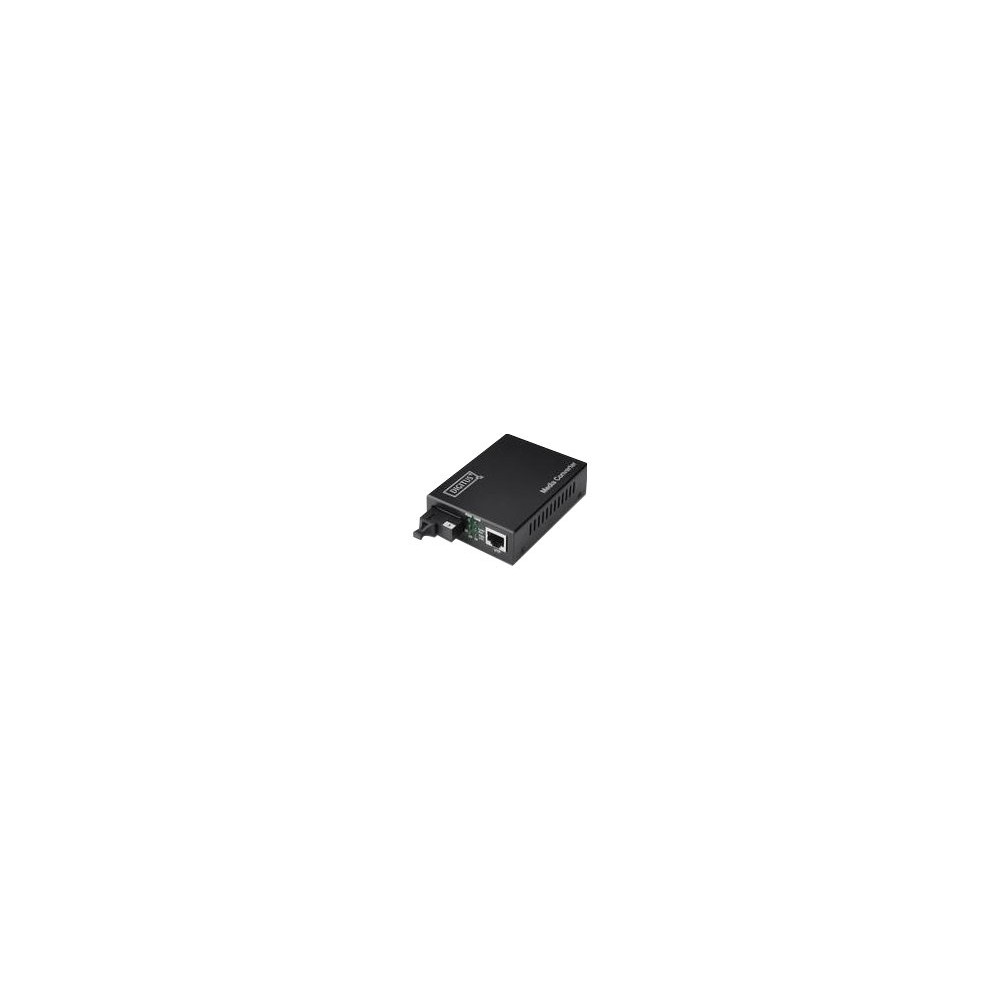 Produktbild för DIGITUS Professional DN-82123 - fibermediekonverterare - 10Mb LAN, 100Mb LAN, 1GbE