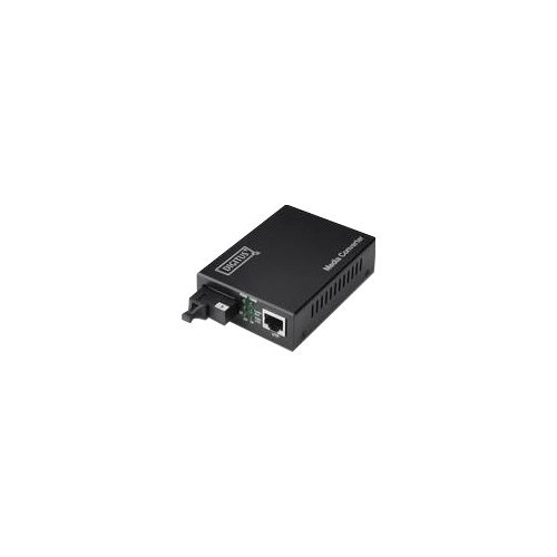 Digitus DIGITUS Professional DN-82123 - fibermediekonverterare - 10Mb LAN, 100Mb LAN, 1GbE