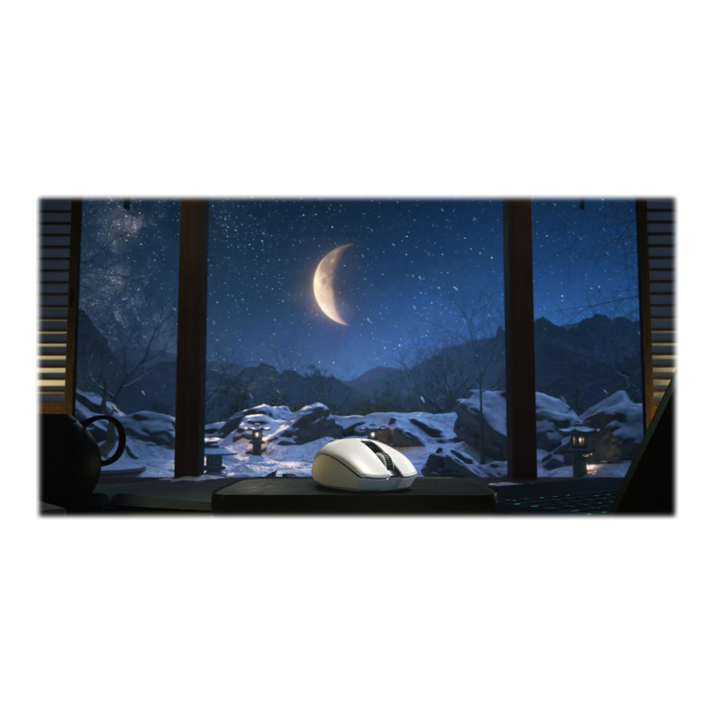 Produktbild för Razer Orochi V2 - mus - Bluetooth, 2.4 GHz - vit