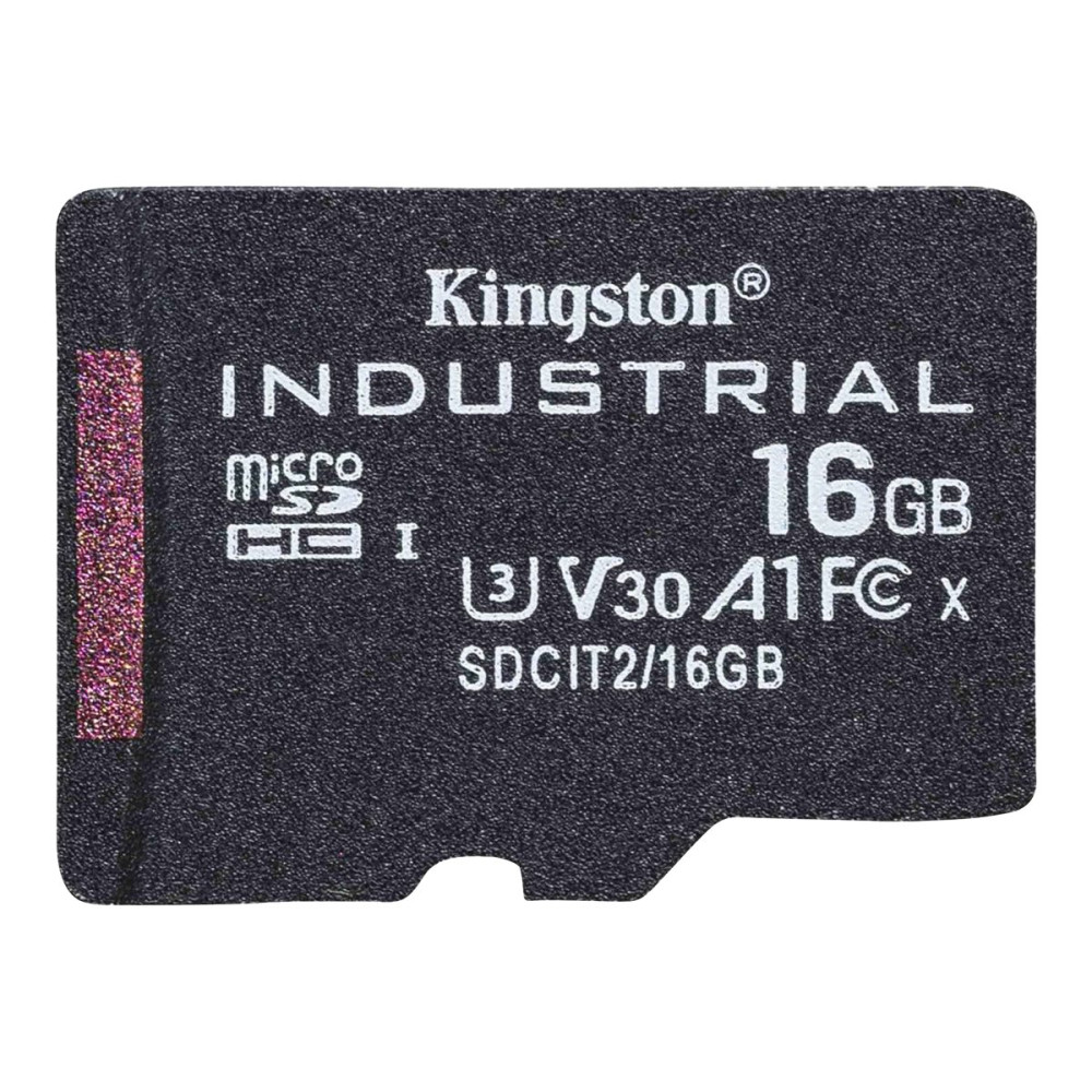 Produktbild för Kingston Industrial - flash-minneskort - 16 GB - microSDHC UHS-I