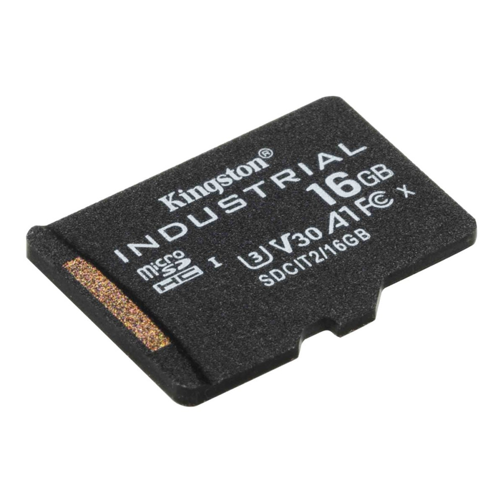 Produktbild för Kingston Industrial - flash-minneskort - 16 GB - microSDHC UHS-I