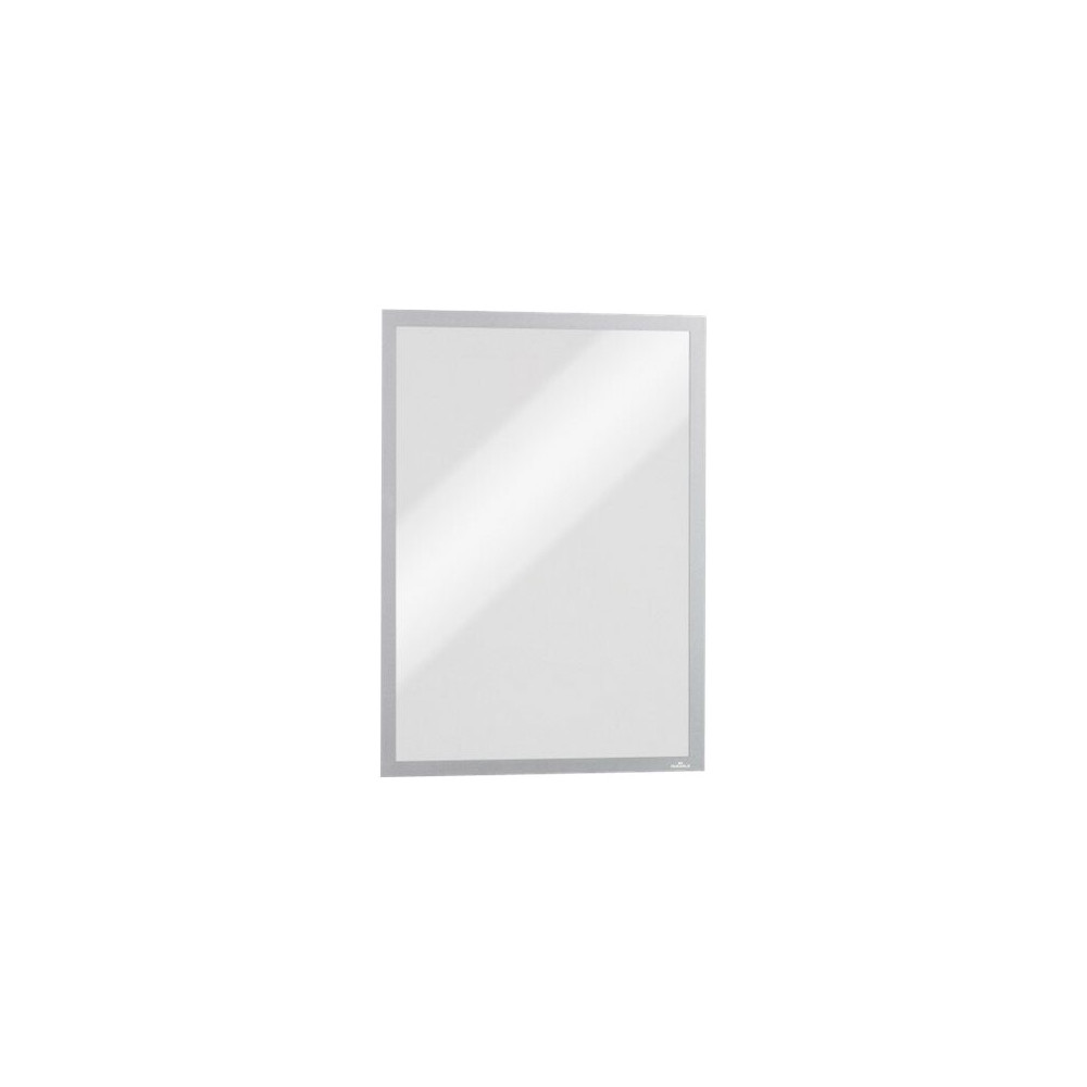 Produktbild för DURABLE DURAFRAME MAGNETIC - dokumenthållare - för A3 - silver-metallic (paket om 5)
