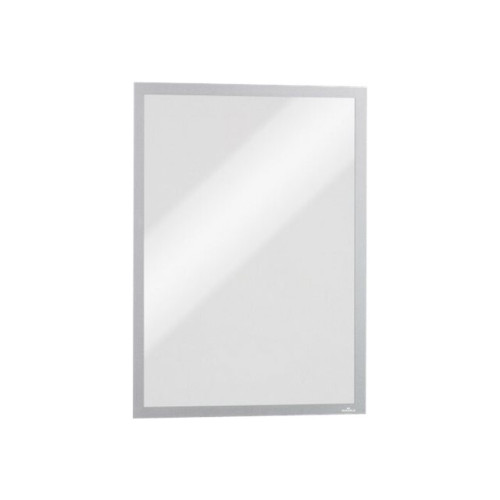 DURABLE Hunke & Jochheim DURABLE DURAFRAME MAGNETIC - dokumenthållare - för A3 - silver-metallic (paket om 5)