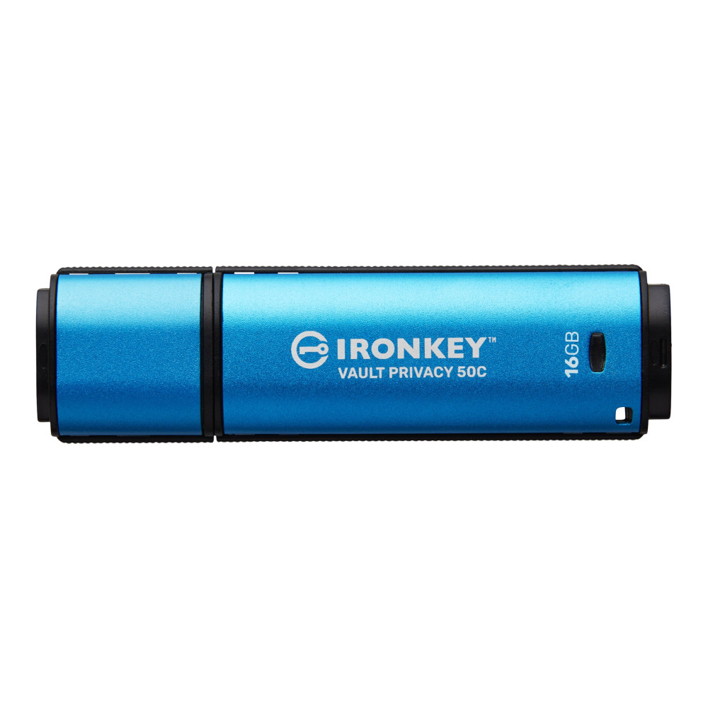 Produktbild för Kingston IronKey Vault Privacy 50C - USB flash-enhet - 16 GB - TAA-kompatibel