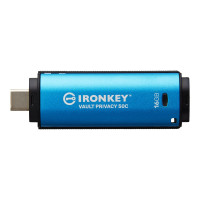 Produktbild för Kingston IronKey Vault Privacy 50C - USB flash-enhet - 16 GB - TAA-kompatibel