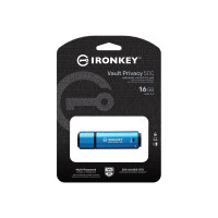 Produktbild för Kingston IronKey Vault Privacy 50C - USB flash-enhet - 16 GB - TAA-kompatibel