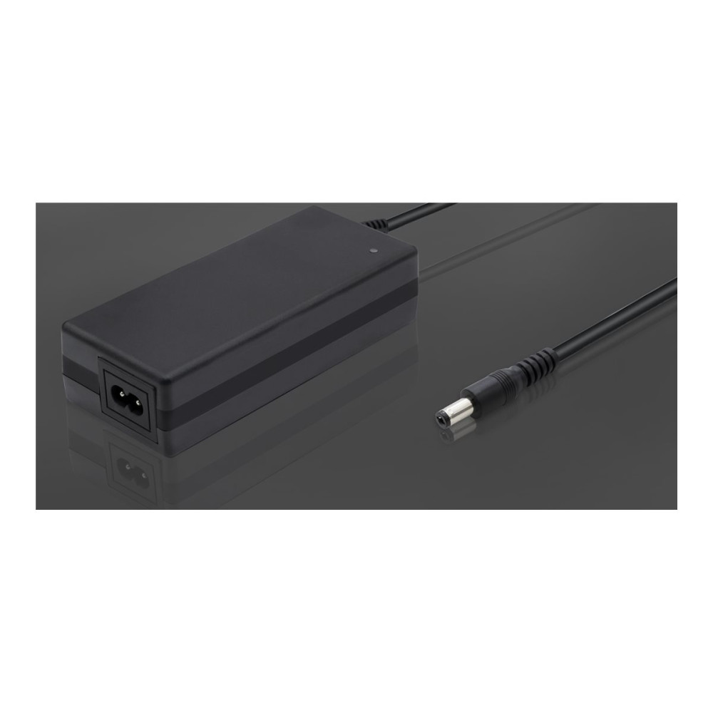 Produktbild för Qoltec Monolith - strömadapter - för e-cykelbatterier, 36V, 42V, 5,5*2,1 - 84 watt
