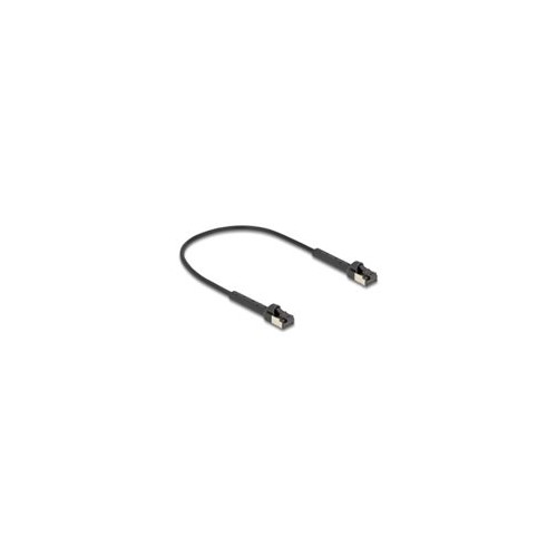 DeLOCK Delock patch-kabel - 25 cm - svart