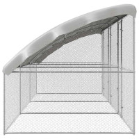 Produktbild för Hönshus 3 pcs Silver 600 x 200 x 200 cm Galvaniserat Stål