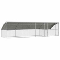 Produktbild för Hönshus 4 pcs Silver 800 x 200 x 200 cm Galvaniserat Stål