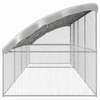 Produktbild för Hönshus 4 pcs Silver 800 x 200 x 200 cm Galvaniserat Stål
