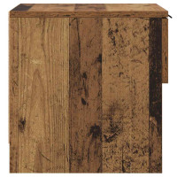 Produktbild för Sängskåp 2 pcs Gammalt trä 40 x 39 x 40 cm Konstruerat trä