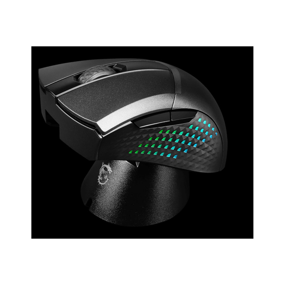 Produktbild för MSI Clutch GM51 - mus - låg vikt - 2.4 GHz, Bluetooth, USB