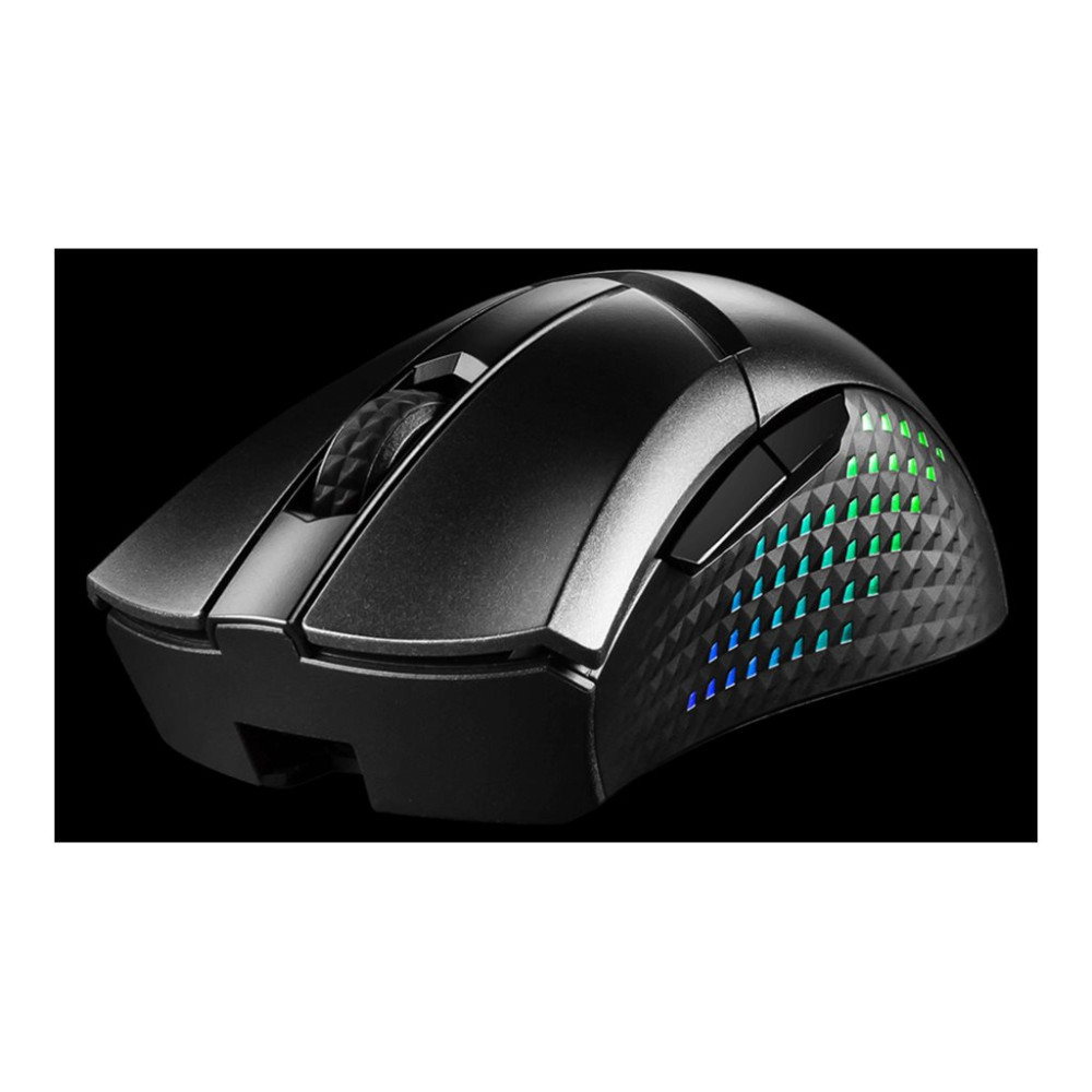 Produktbild för MSI Clutch GM51 - mus - låg vikt - 2.4 GHz, Bluetooth, USB