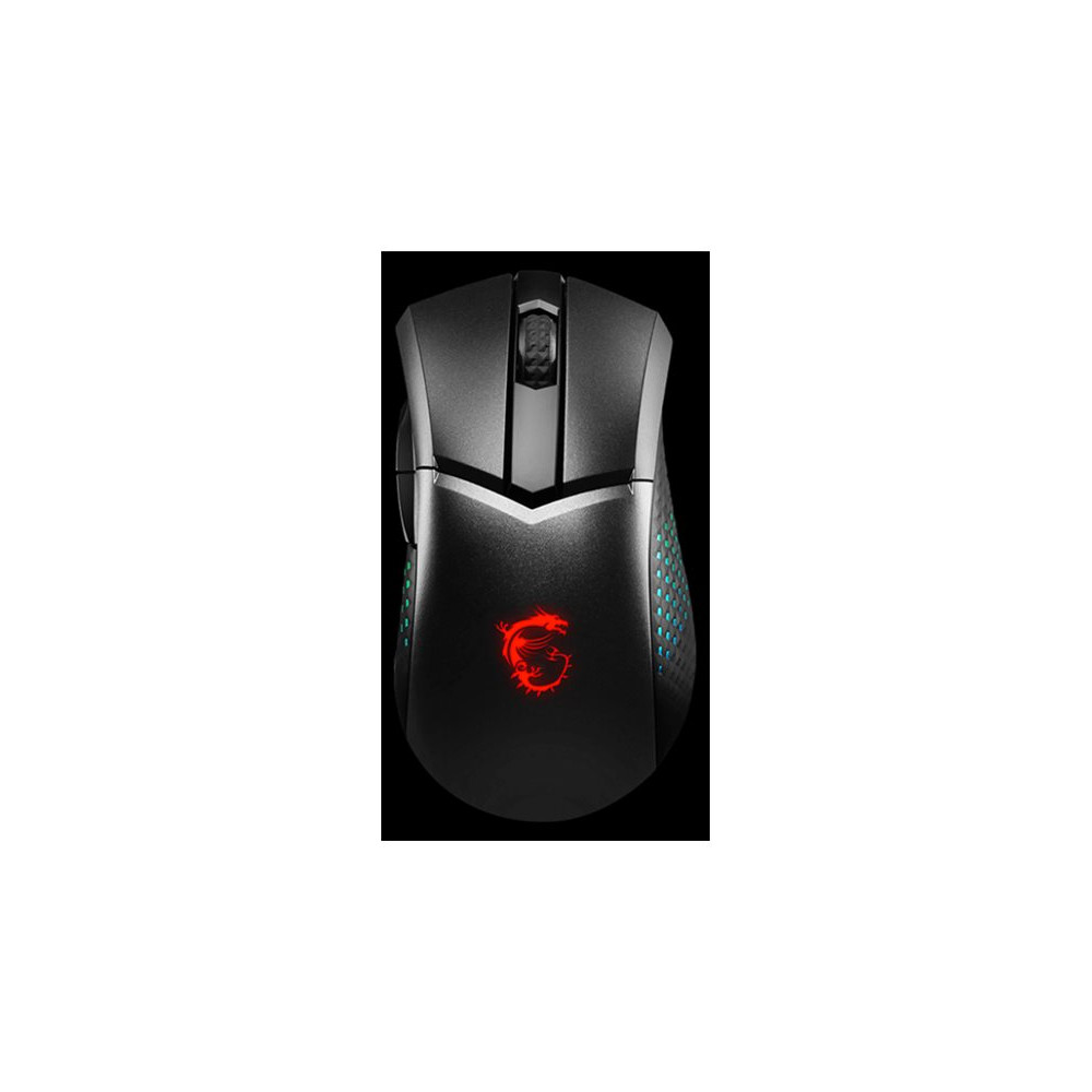 Produktbild för MSI Clutch GM51 - mus - låg vikt - 2.4 GHz, Bluetooth, USB