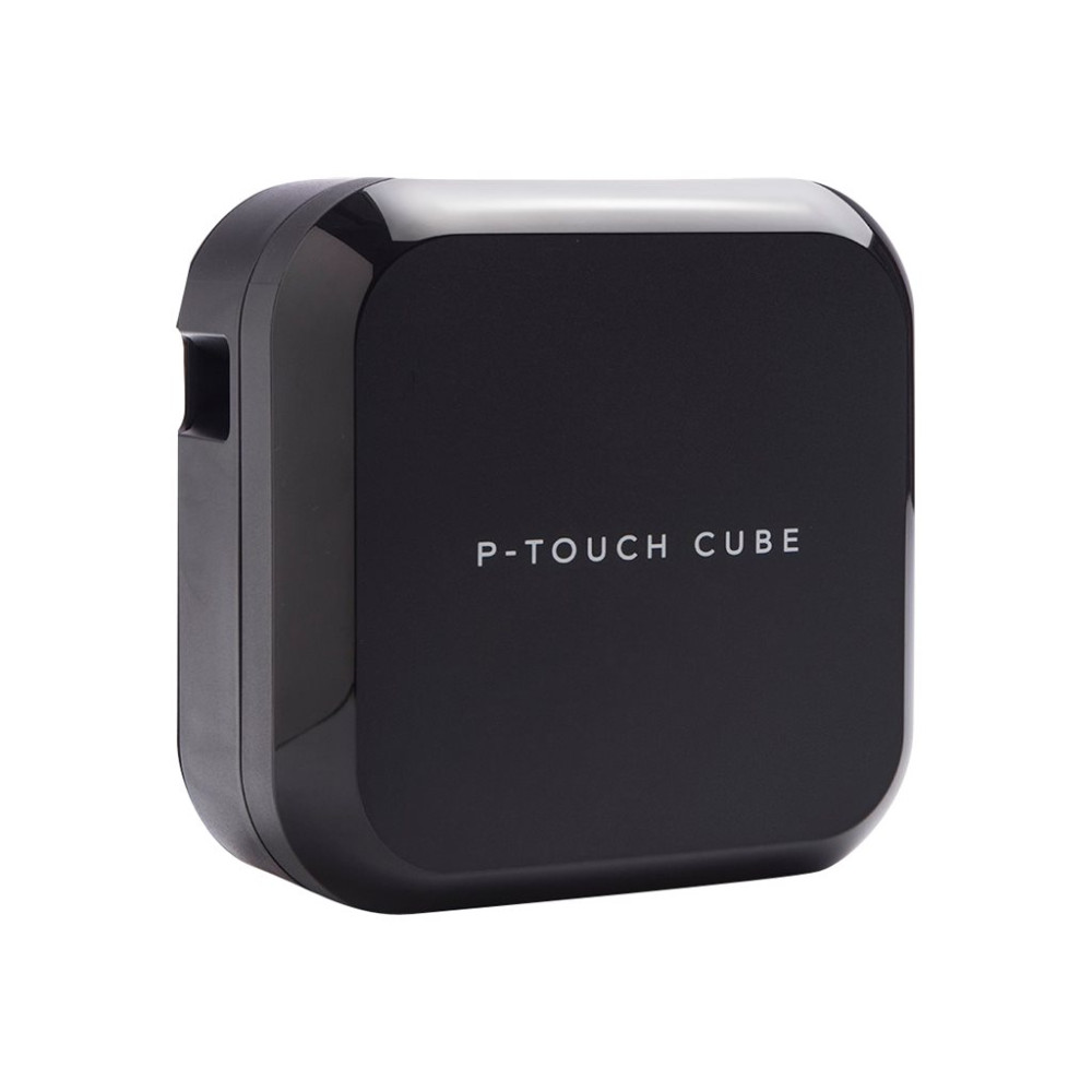 Produktbild för Brother P-Touch Cube Plus PT-P710BT - etikettskrivare - svartvit - termisk överföring