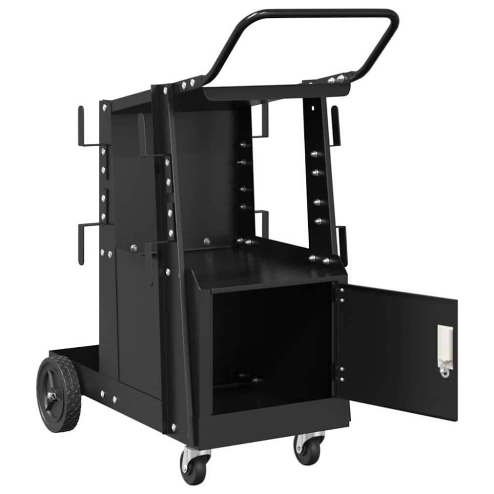 Produktbild för Svetsvagn Svart 91 x 47 x 96 cm Stål