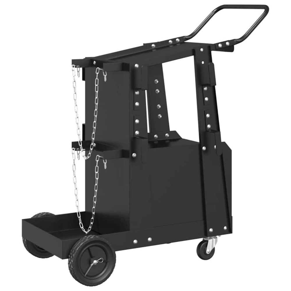 Produktbild för Svetsvagn Svart 91 x 47 x 96 cm Stål