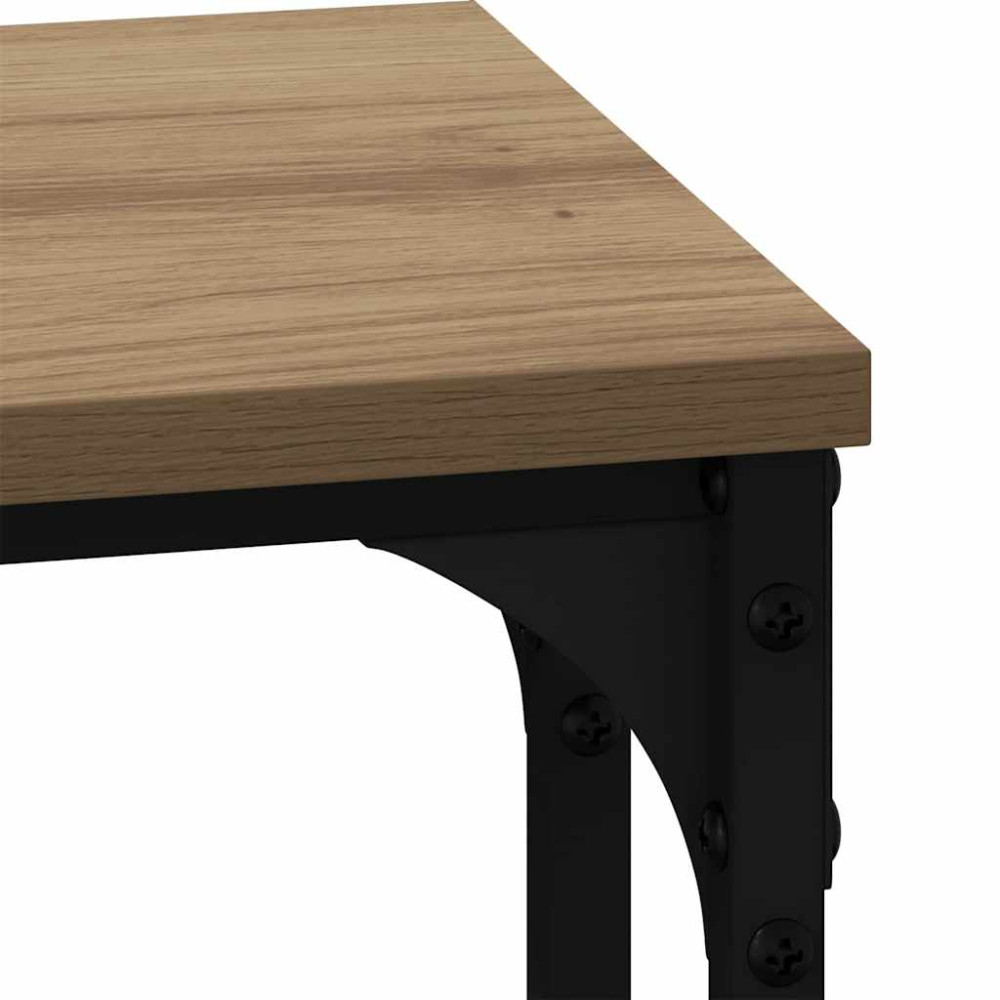 Produktbild för Nesting Kaffe Bord 3 pcs artisan ek Konstruerat trä