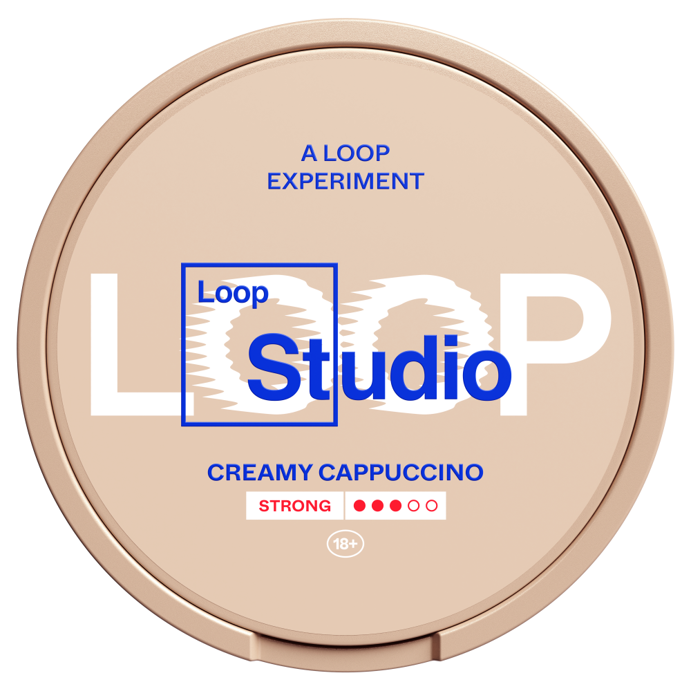 Produktbild för Loop Creamy Cappuccino Strong 10-pack