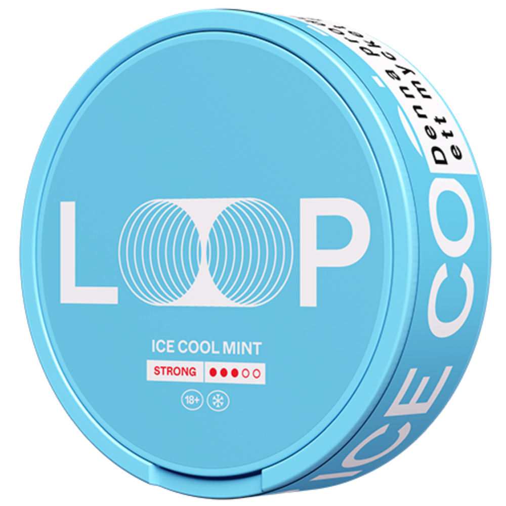 Produktbild för Loop Ice Cool Mint Strong 10-pack