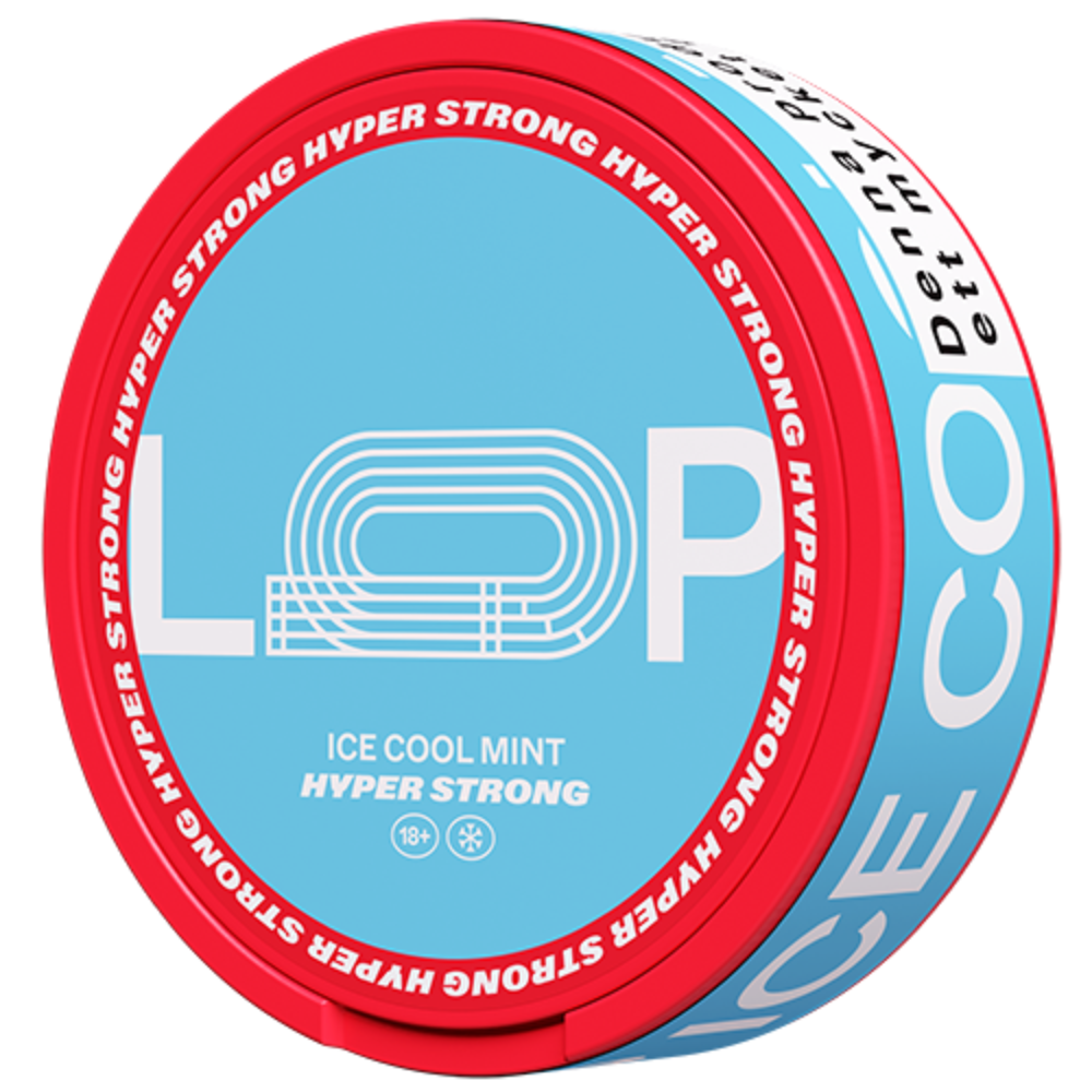 Produktbild för Loop Ice Cool Mint Hyper Strong 10-pack