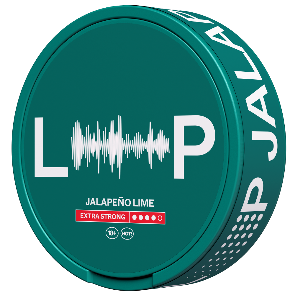 Produktbild för Loop Jalapeno Lime Extra Strong 10-pack
