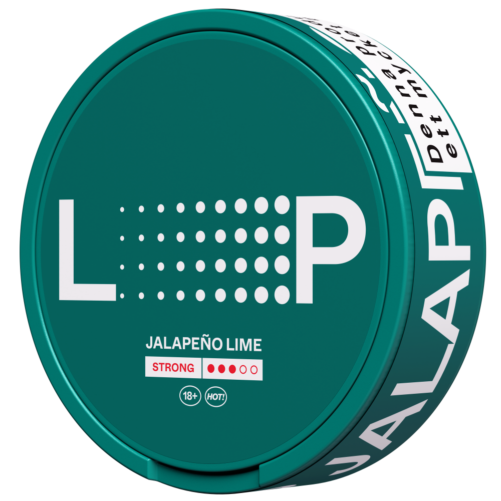 Produktbild för Loop Jalapeno Lime Strong 10-pack