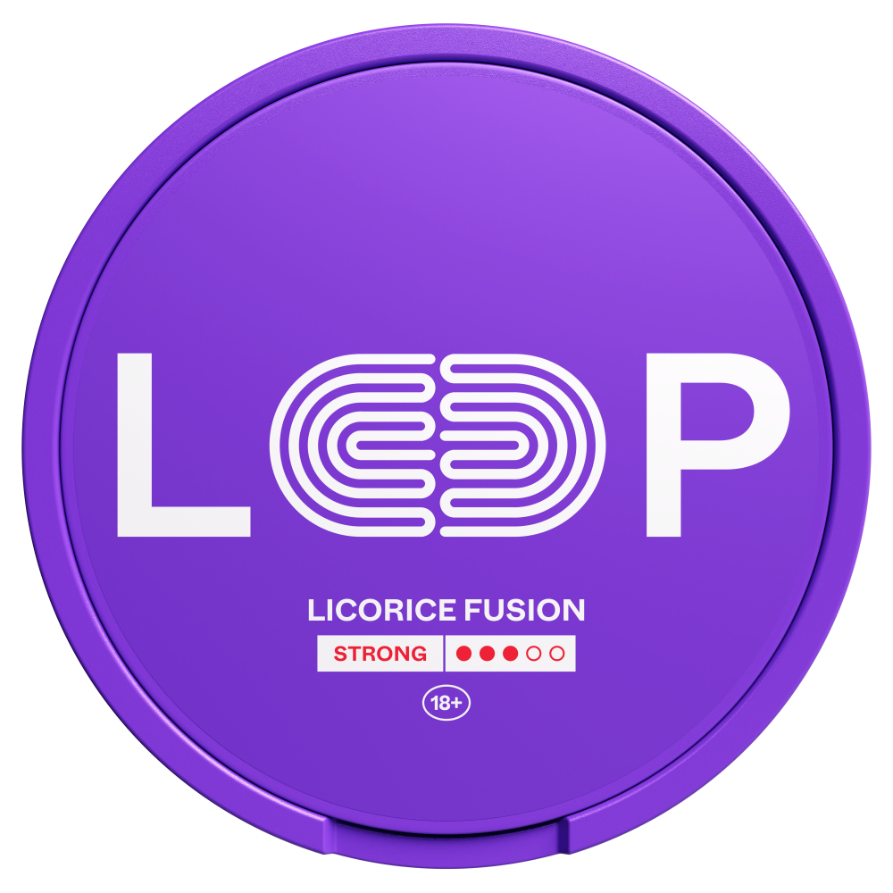 Produktbild för Loop Licorice Fusion Strong 10-pack