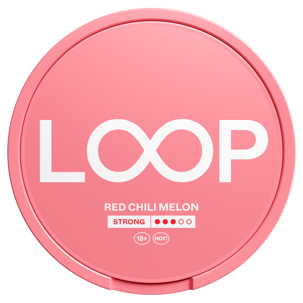 Produktbild för Loop Red Chili Melon Strong 10-pack