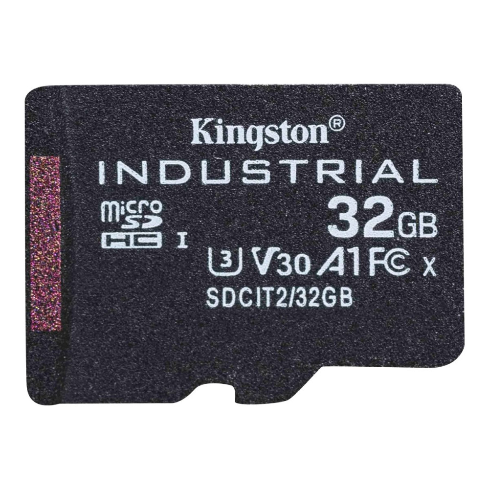 Produktbild för Kingston Industrial - flash-minneskort - 32 GB - microSDHC UHS-I