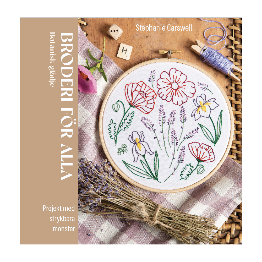 Produktbild för Broderi för alla : botanisk glädje (inbunden)