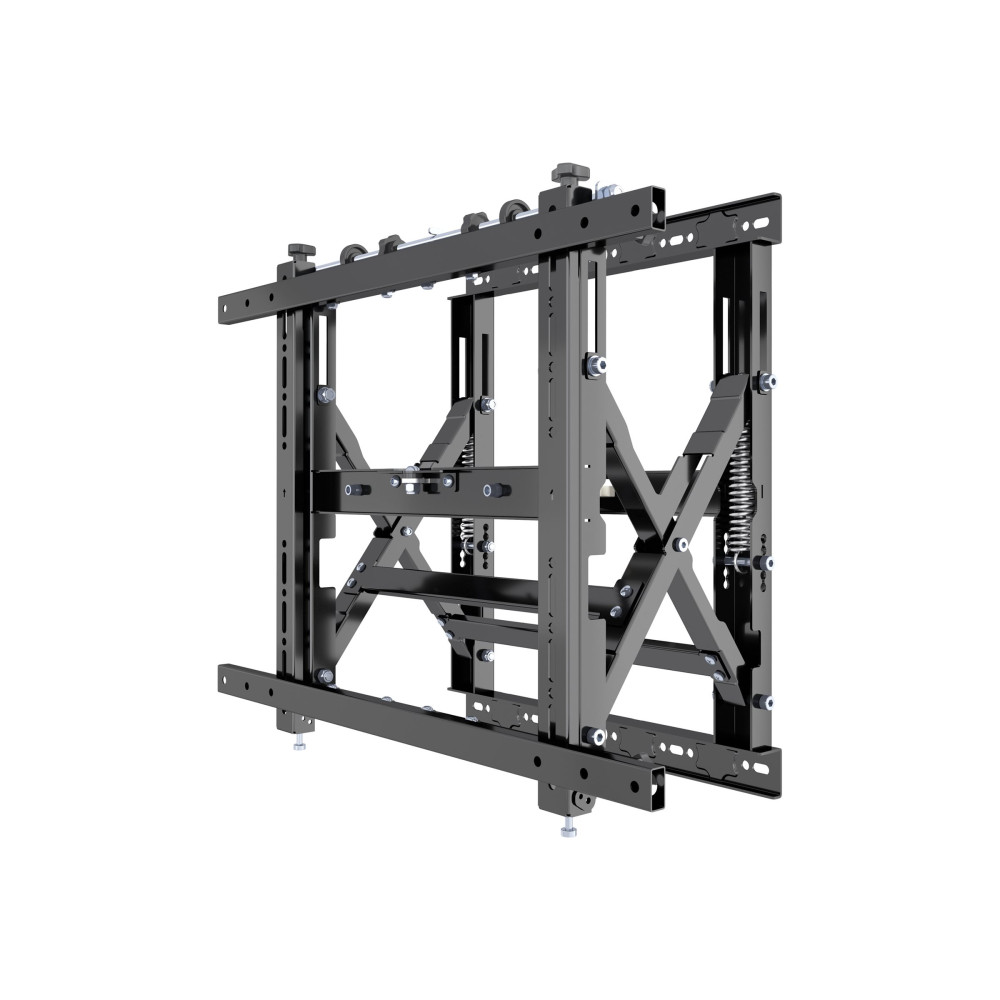 Produktbild för Multibrackets M Public Video Wall Mount Push HD monteringssats - för platt panel - svart