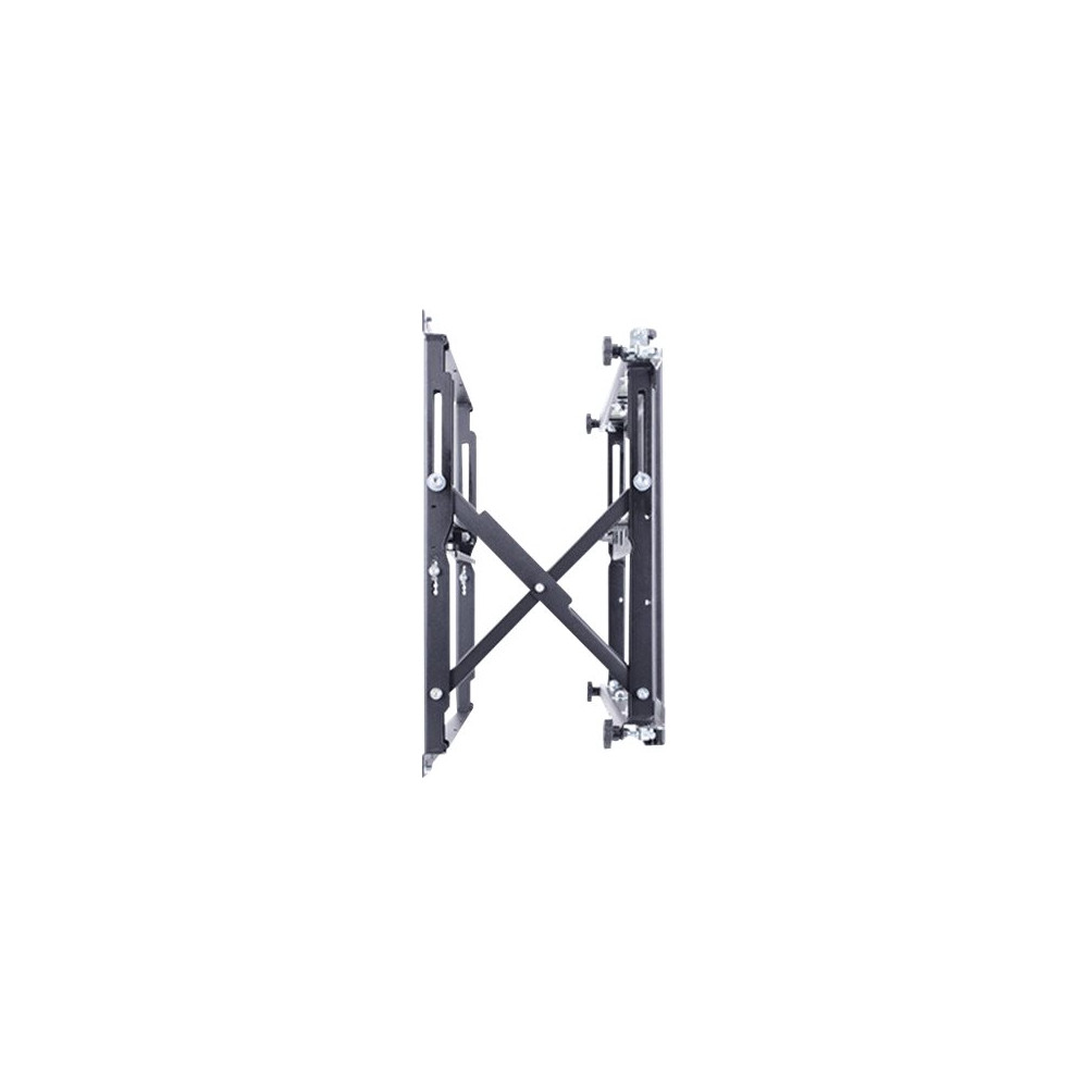 Produktbild för Multibrackets M Public Video Wall Mount Push HD monteringssats - för platt panel - svart