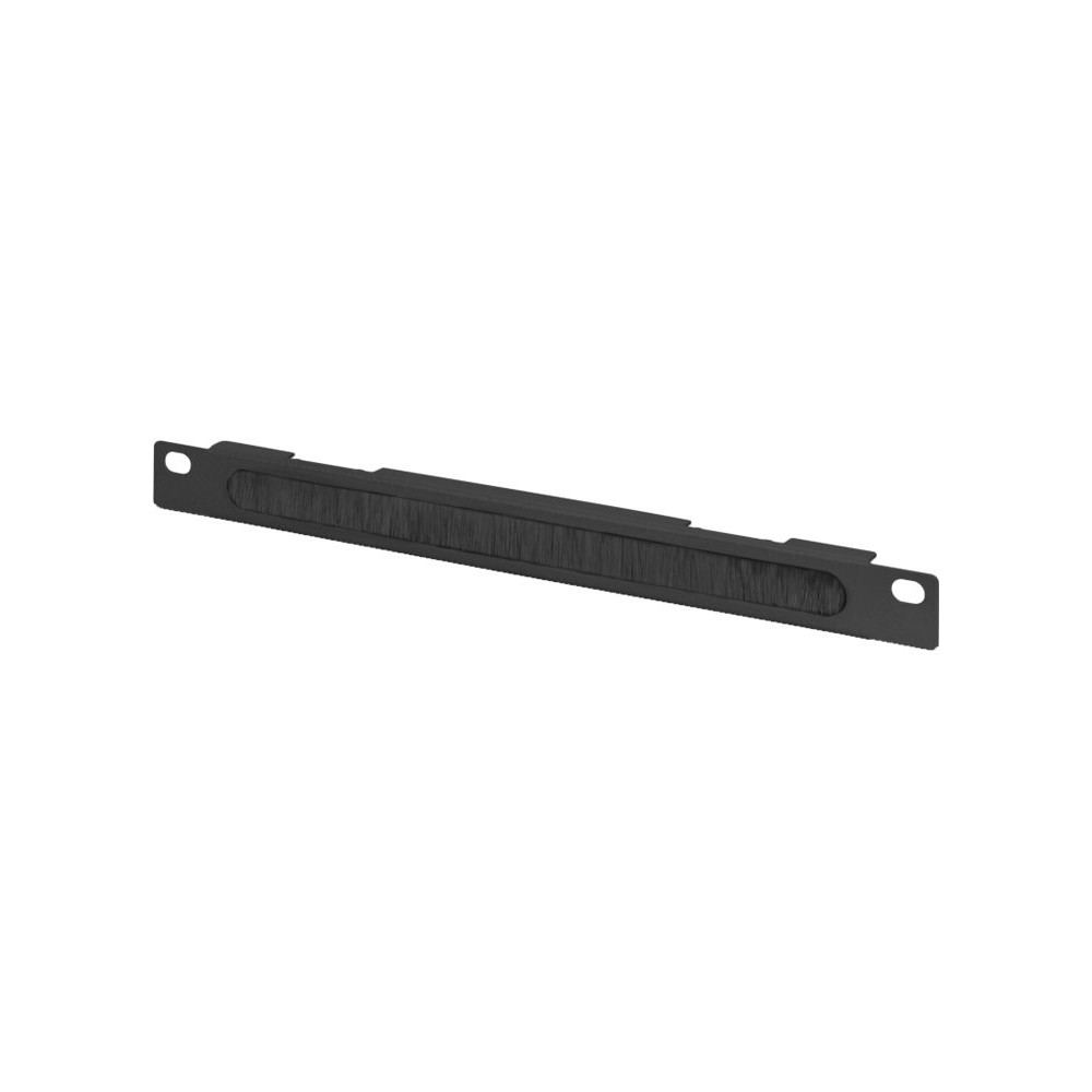 Produktbild för DIGITUS DN-10-ORG-1-2U-B - cable management panel with brush - 0.5U - 10"