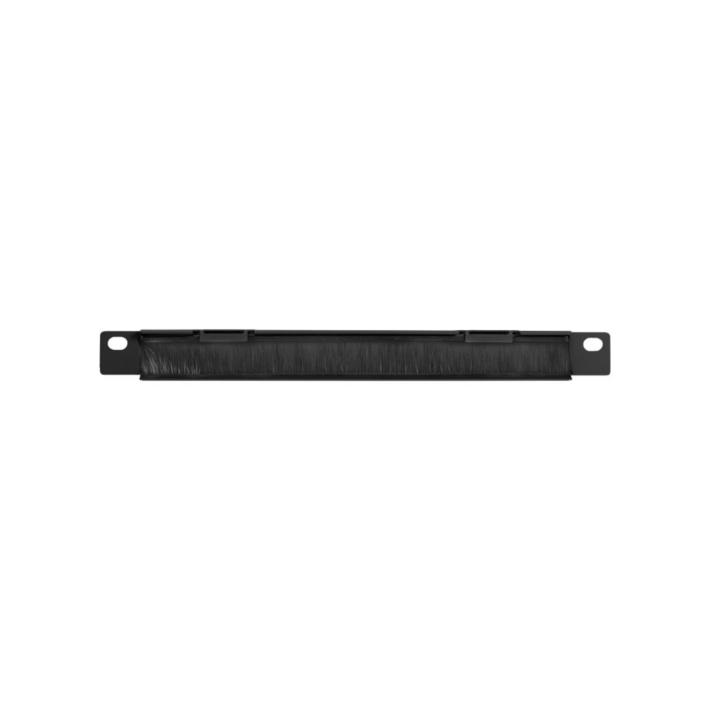 Produktbild för DIGITUS DN-10-ORG-1-2U-B - cable management panel with brush - 0.5U - 10"
