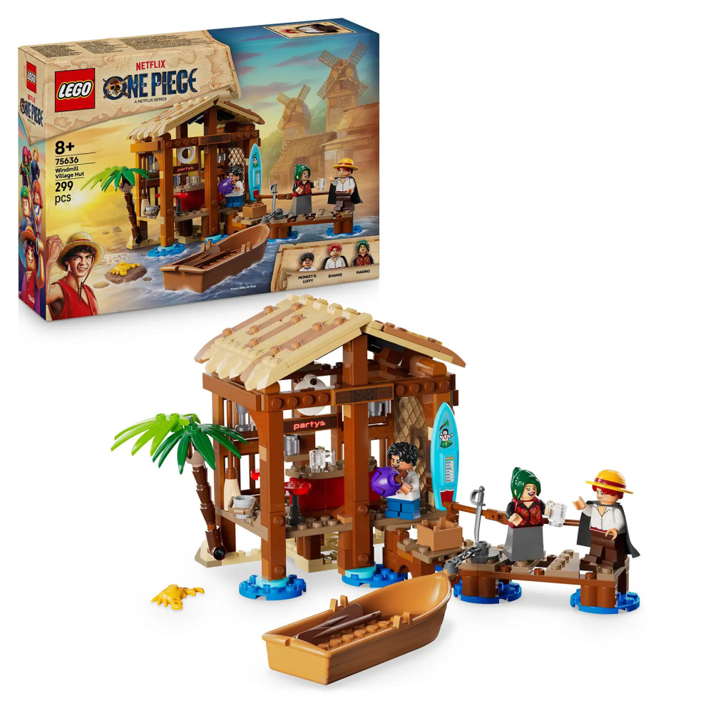 Produktbild för LEGO® ONE PIECE 75636 Chatrč v Mlýnové vesnici