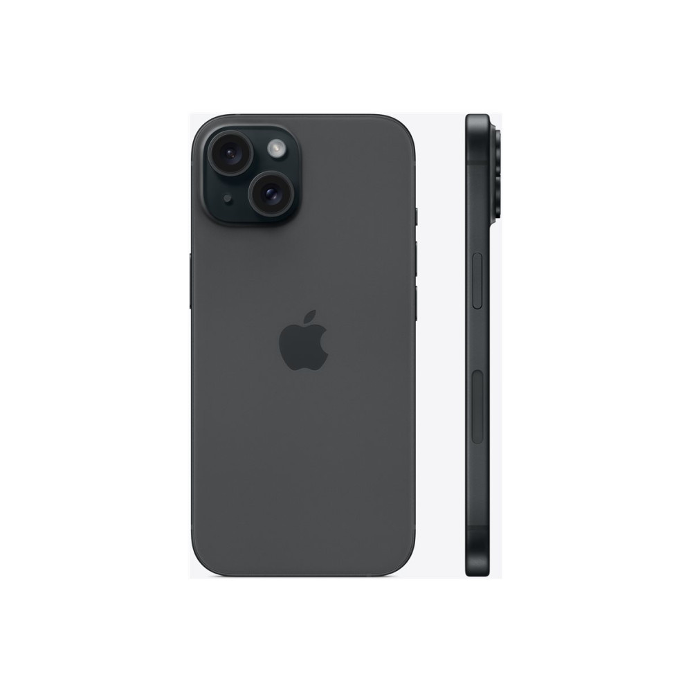 Produktbild för Apple iPhone 15 - svart - 5G smartphone - 128 GB - GSM