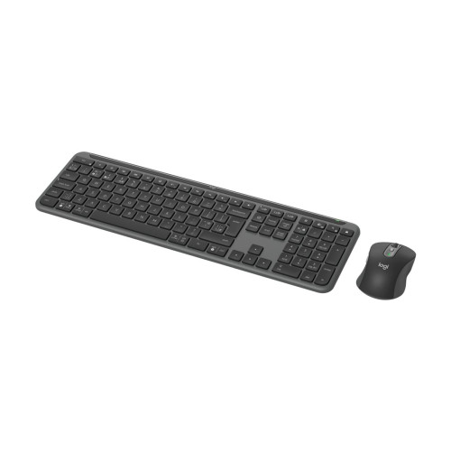Logitech Logitech Signature Slim Combo MK950 - sats med tangentbord och mus - 100% full size - QWERTZ - tysk - grafit Inmatningsenhet
