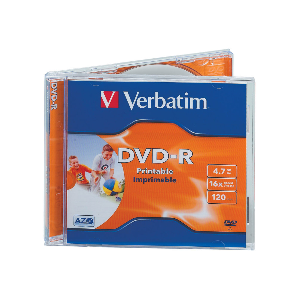 Produktbild för Verbatim - DVD-R x 10 - 4.7 GB - lagringsmedier