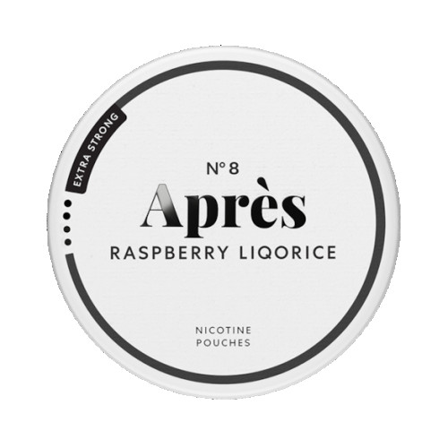 APRÉS No.8 Aprés Raspberry Liqorice - Extra Strong 10-pack