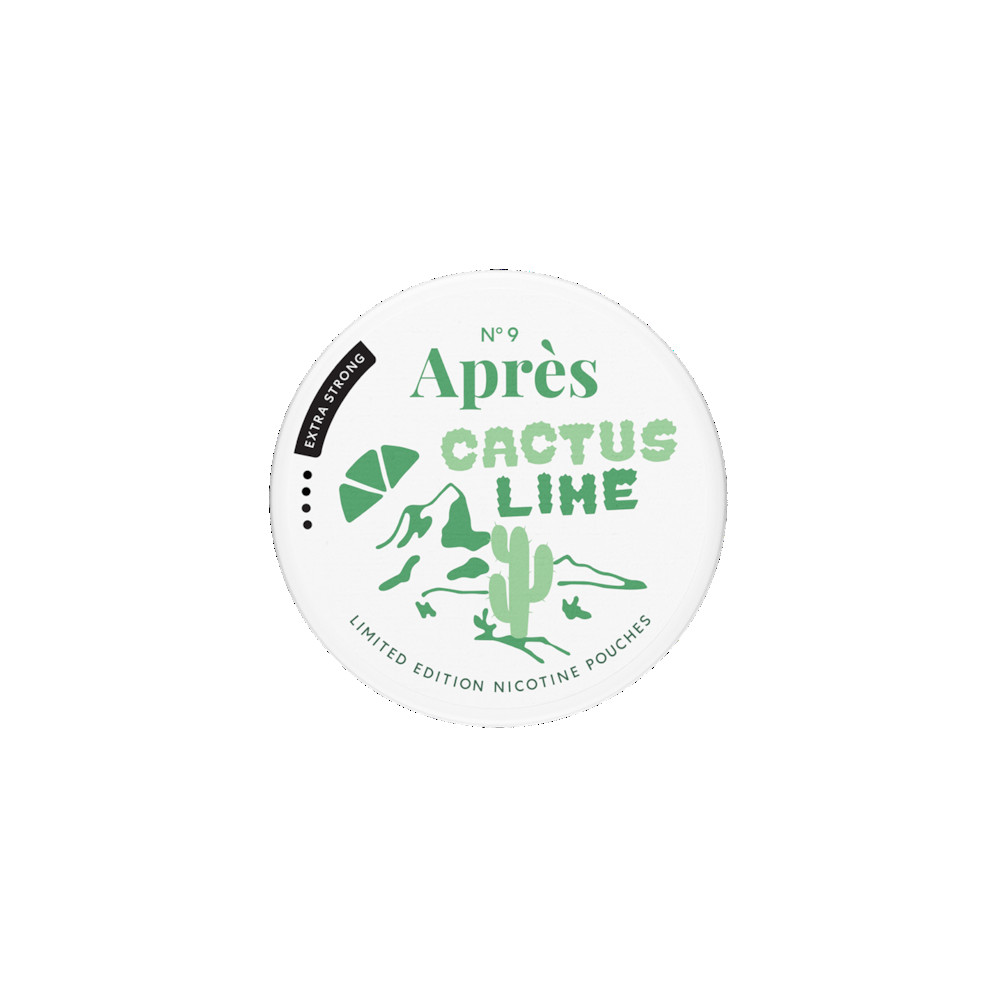 Produktbild för No.9 Aprés Cactus Lime - Extra Strong 10-pack