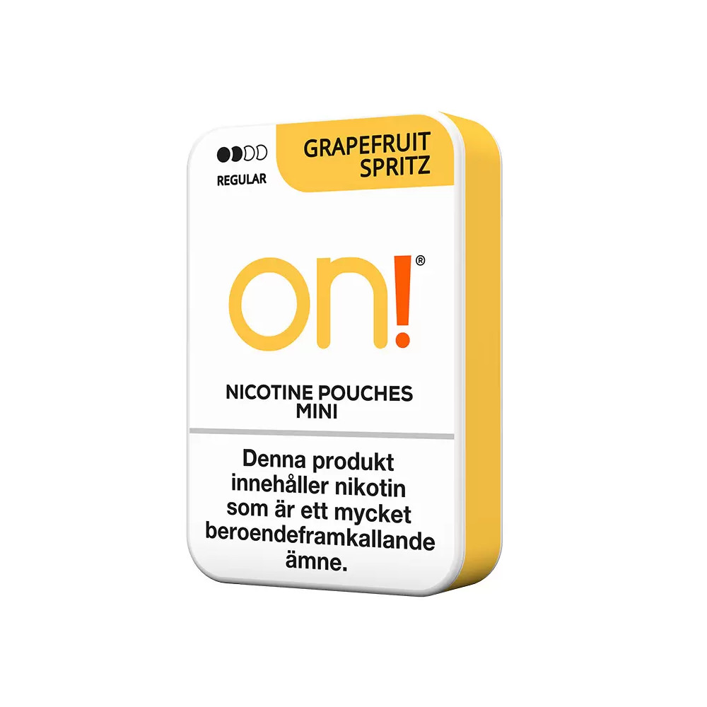 Produktbild för on! Grapefruit Spritz Regular 5-pack